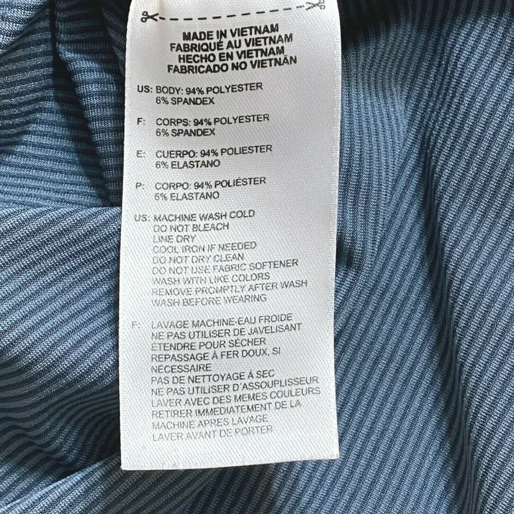 Adidas Climalite Golf Polo Shirt‎ Gray Striped MD